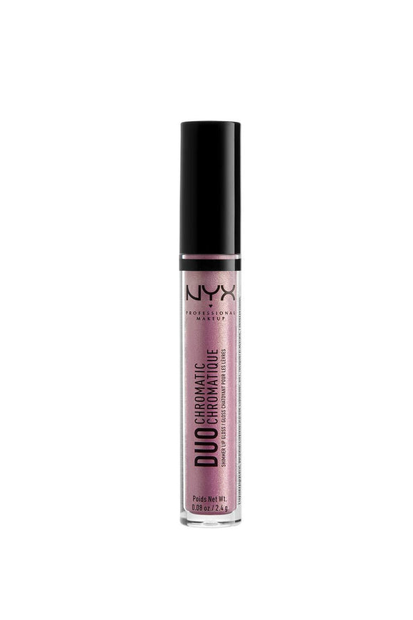 NYX Duo Chromatic Shimmer Lip Gloss 06 Gypsy Dreams Pack Of 3 - Very Cosmetics