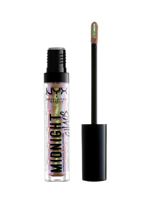 NYX Midnight Chaos Chromatic Lip Gloss 02 Pastel Comet Pack Of 3 - Very Cosmetics