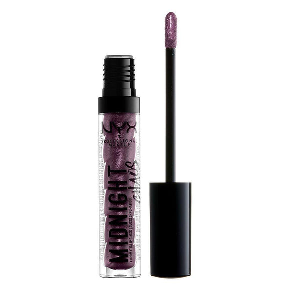 NYX Midnight Chaos Chromatic Lip Gloss 05 Interstellar Gleam Pack Of 3 - Very Cosmetics