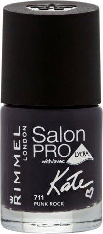 Rimmel London Salon Pro Lycra By Kate Nail Polish 711 Punk Rock Pack Of 2 - Very Cosmetics