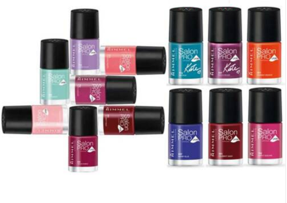 Rimmel London Salon Pro Nail Polish Pack of 36 - Very Cosmetics