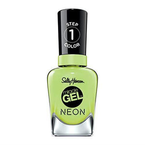 Sally Hansen Miracle Gel Neon Nail Polish 052 Electri-lime Pack Of 2 - Very Cosmetics