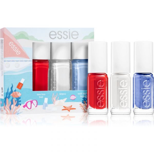 Essie Mini Summer Kit Nail Polish Set Under The Sea Very Cosmetics